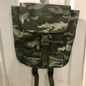 PINK Camouflage Mini Backpack